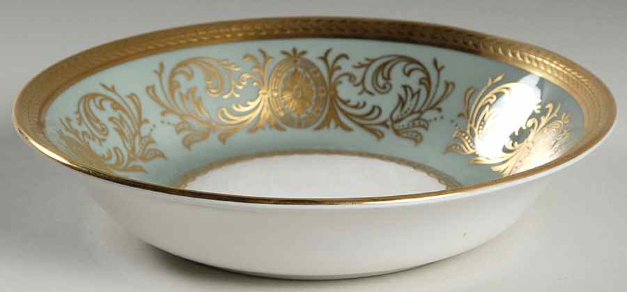 Imperial Nile Green Fruit/Dessert (Sauce) Bowl by John  Aynsley & Sons-1