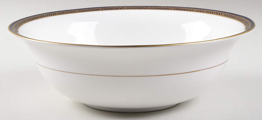 Jubilee Cobalt Blue 9" Round Vegetable Bowl by John  Aynsley & Sons-1