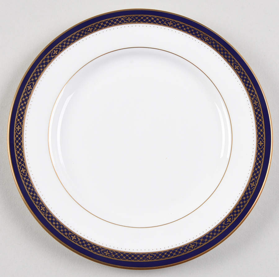 Jubilee Cobalt Blue Bread & Butter Plate by John  Aynsley & Sons-1