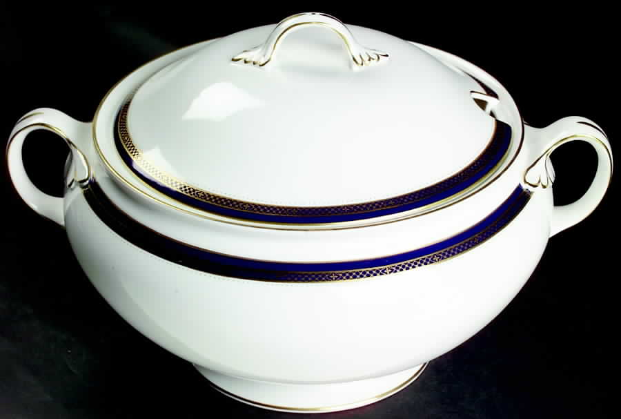Jubilee Cobalt Blue Tureen &  Lid by John  Aynsley & Sons-1