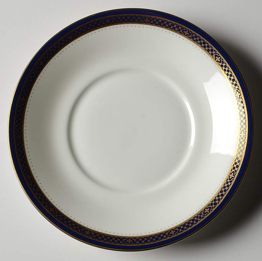 Jubilee Cobalt Blue Saucer by John  Aynsley & Sons-1