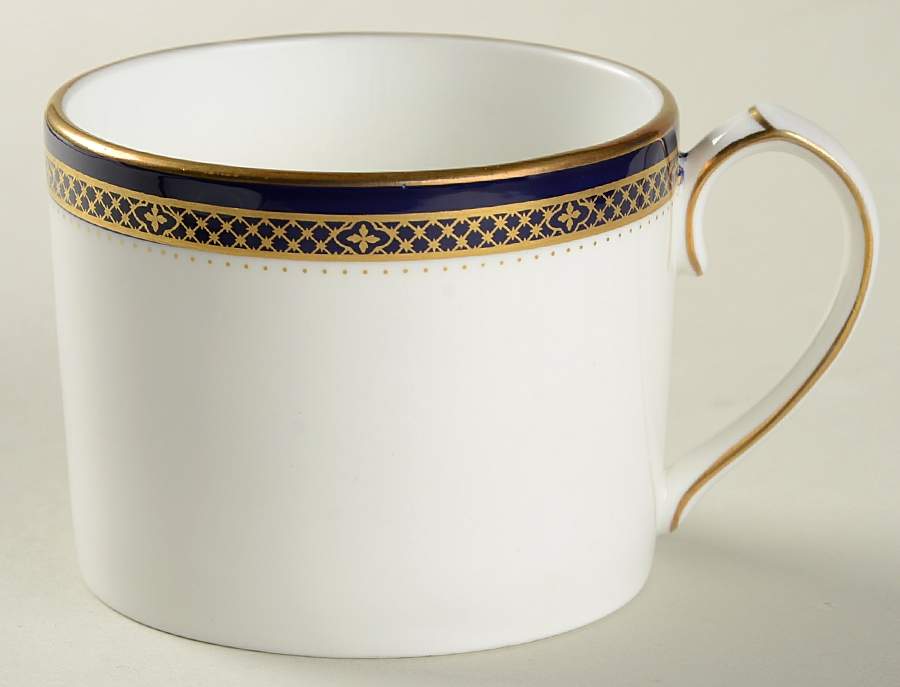 Jubilee Cobalt Blue Flat Cup by John  Aynsley & Sons-1