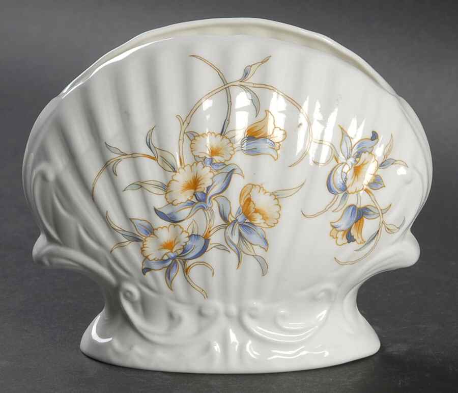Just Orchids Medium Shell Shape Vase by John  Aynsley & Sons-1