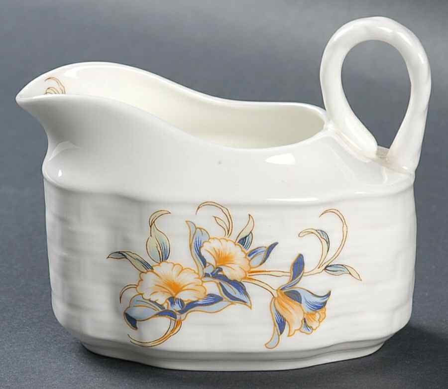 Just Orchids Strawberry Basket Creamer Only by John  Aynsley & Sons-1