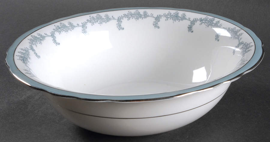 Kenmore (Scalloped) 9" Round Vegetable Bowl by John  Aynsley & Sons-1
