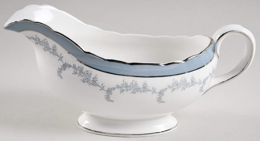 Kenmore (Scalloped) Gravy Boat by John  Aynsley & Sons-1