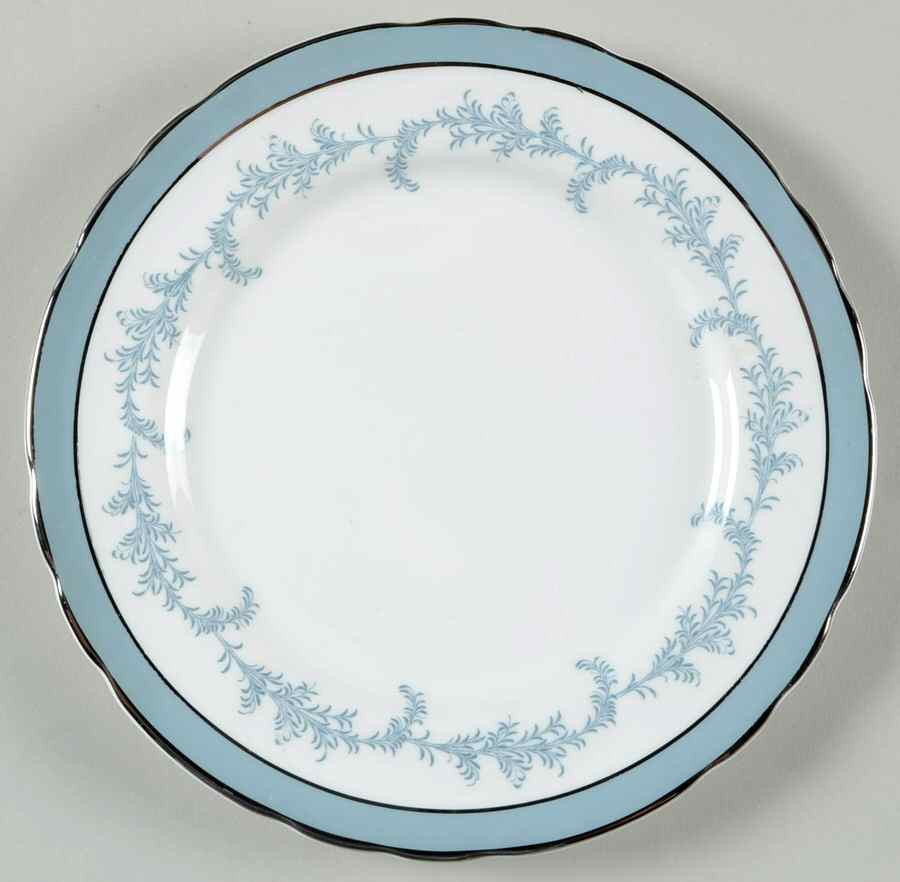 Kenmore (Scalloped) Bread & Butter Plate by John  Aynsley & Sons-1