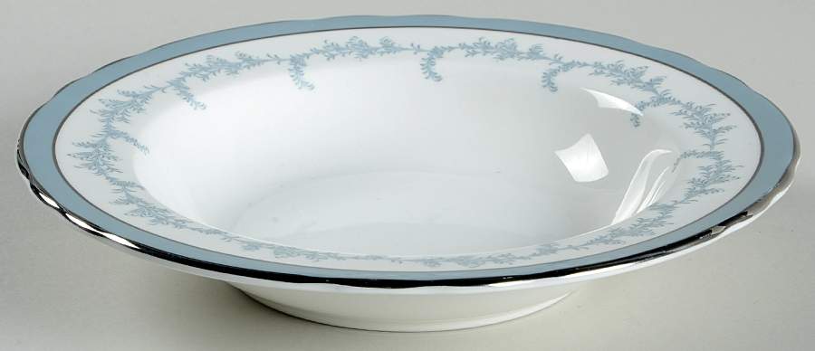 Kenmore (Scalloped) Rim Soup Bowl by John  Aynsley & Sons-1