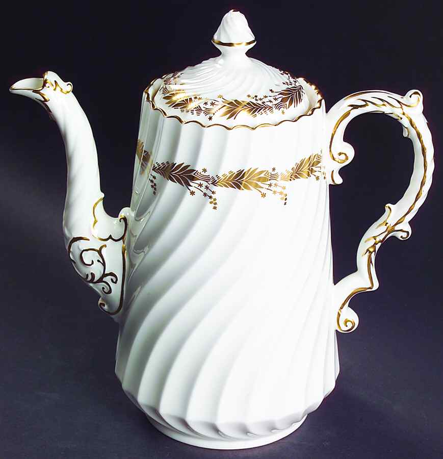Kent Coffee Pot & Lid by John  Aynsley & Sons-1