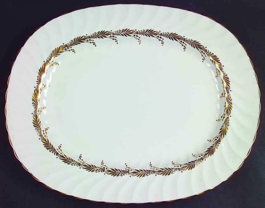 Kent 13" Oval Serving Platter by John  Aynsley & Sons-1