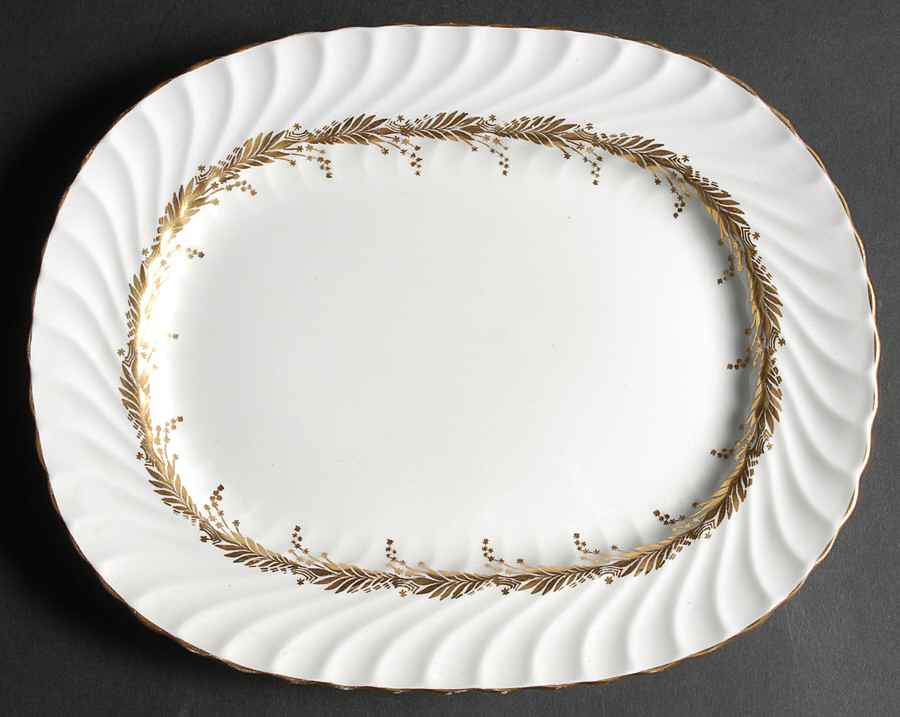 Kent 11" Oval Serving Platter by John  Aynsley & Sons-1