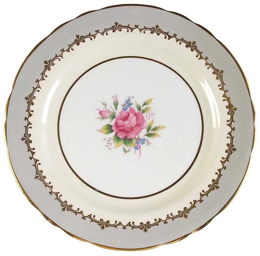 Lancaster Gray Salad Plate by John  Aynsley & Sons-1