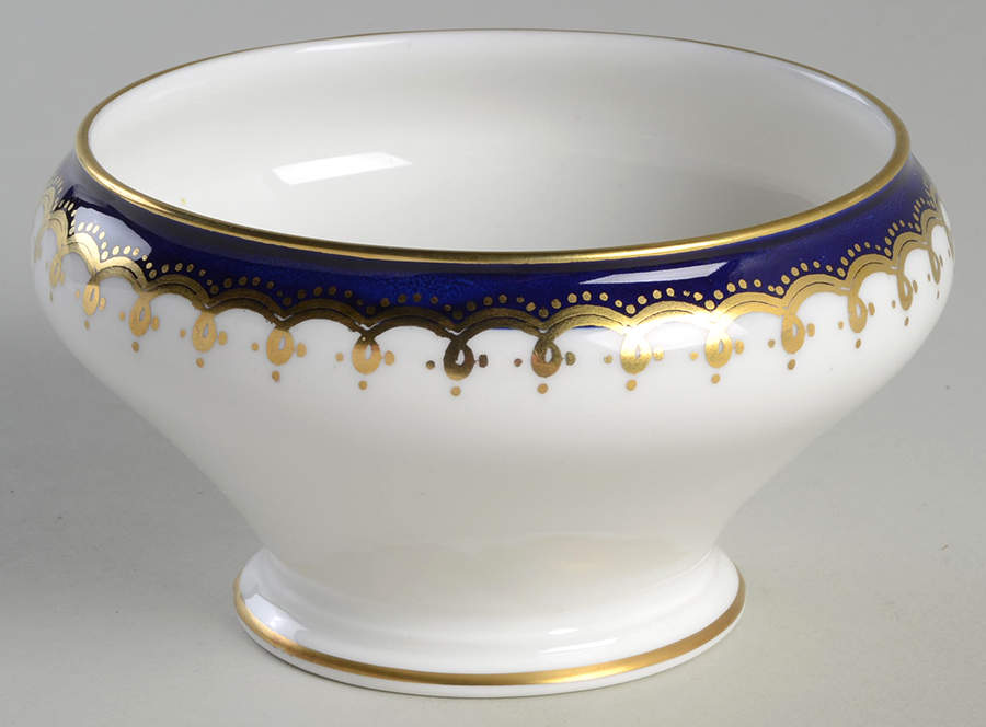 Laurette Cobalt Blue Open Sugar Bowl by John  Aynsley & Sons-1