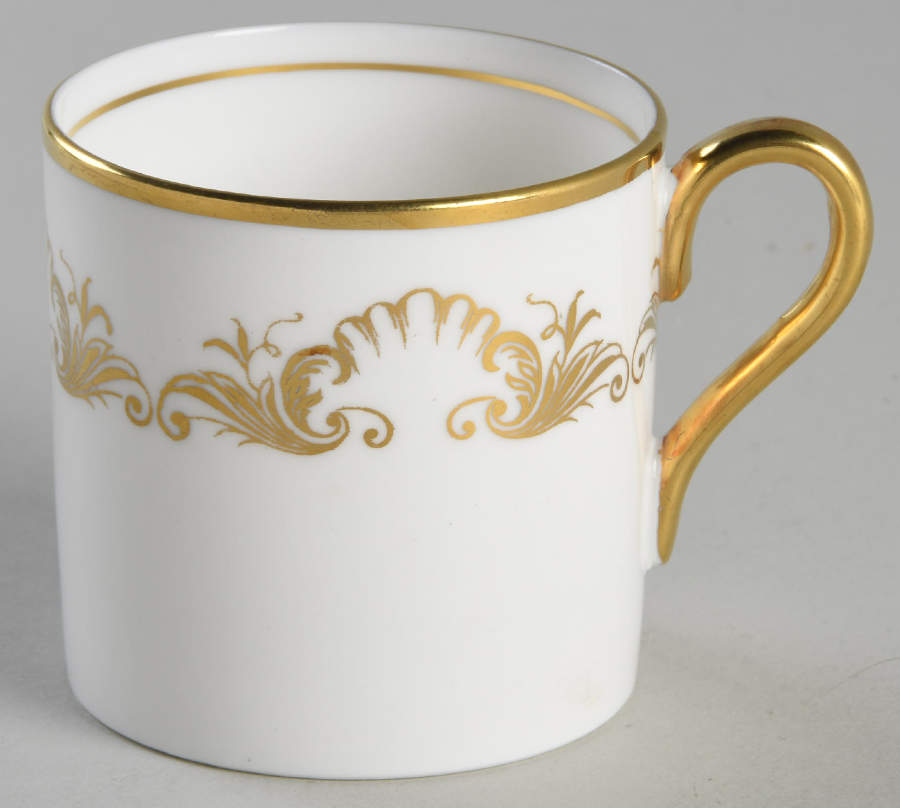 Louis XV (Smooth) Flat Demitasse Cup by John  Aynsley & Sons-1