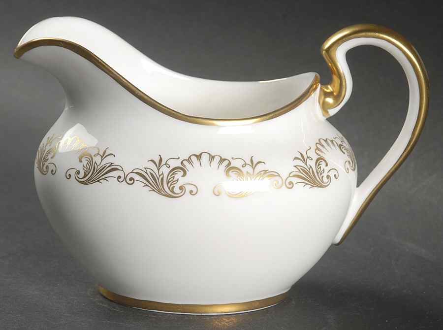 Louis XV (Smooth) Creamer by John  Aynsley & Sons-1