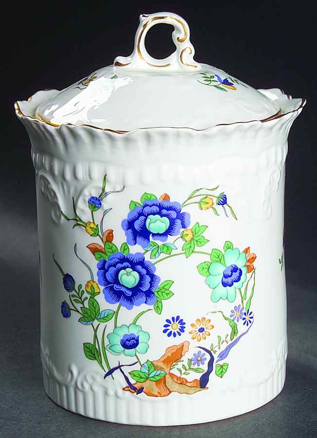 Marlina Biscuit Barrel & Lid by John  Aynsley & Sons-1