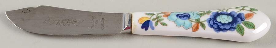 Marlina Flat Handle Butter Spreader by John  Aynsley & Sons-1