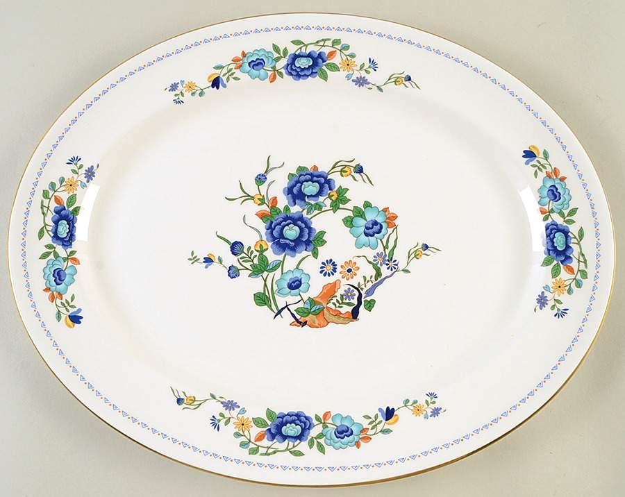 Marlina 16" Oval Serving Platter by John  Aynsley & Sons-1