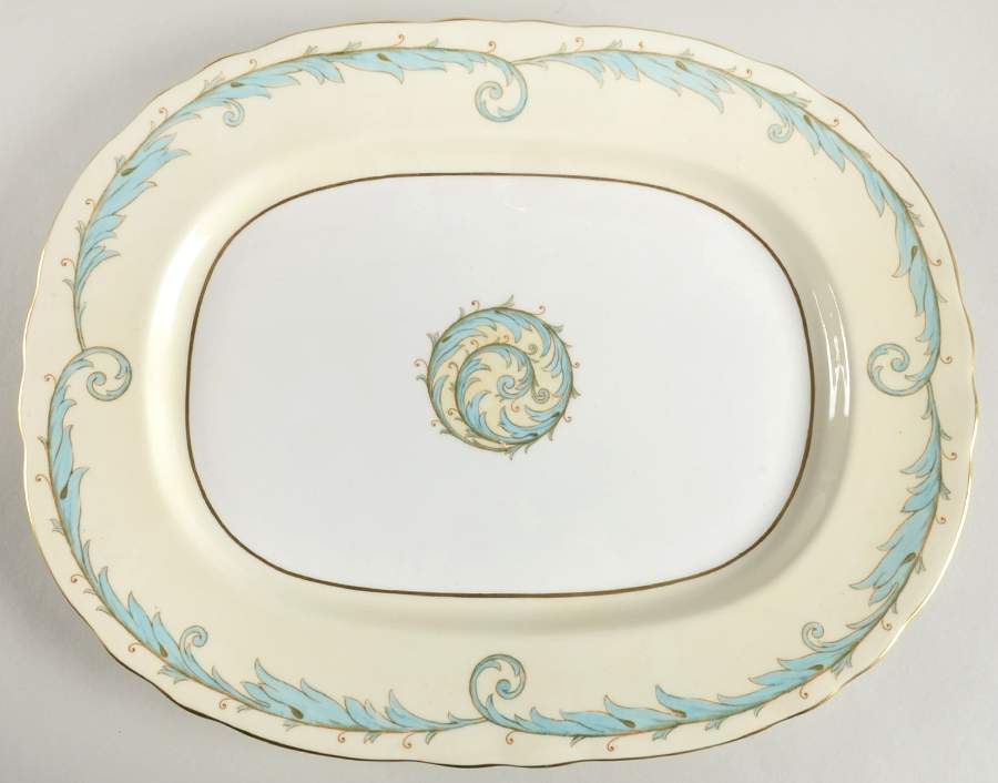 Marina 15" Oval Serving Platter by John  Aynsley & Sons-1