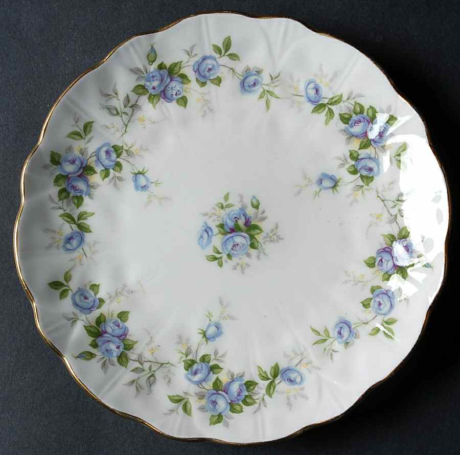 Marine Rose Bread & Butter Plate by John  Aynsley & Sons-1