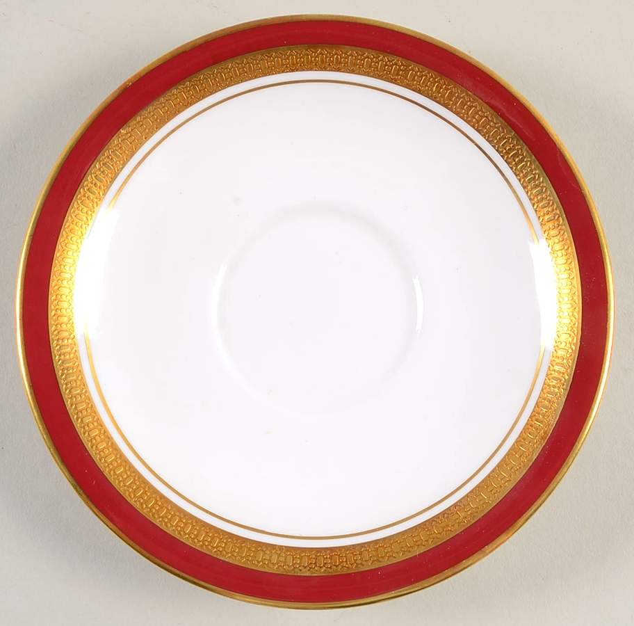 Marone Royale Saucer for Cream Soup Bowl by John  Aynsley & Sons-1