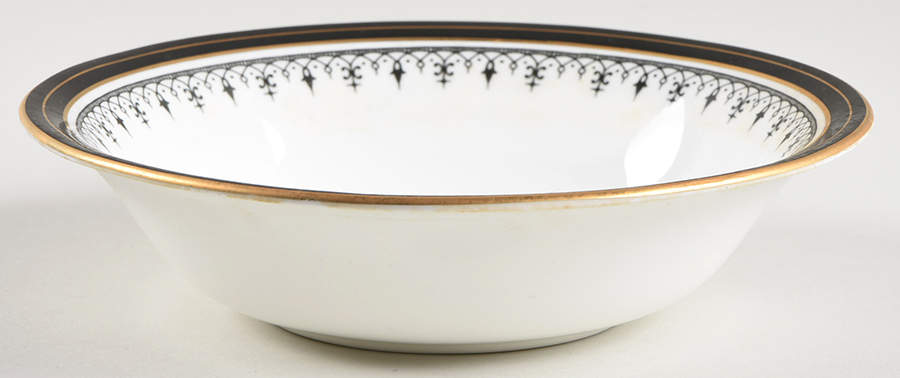 Midnight Coupe Cereal Bowl by John  Aynsley & Sons-1