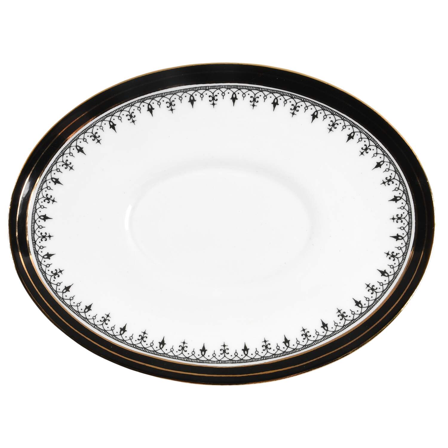 Midnight Underplate for Gravy Boat by John  Aynsley & Sons-1