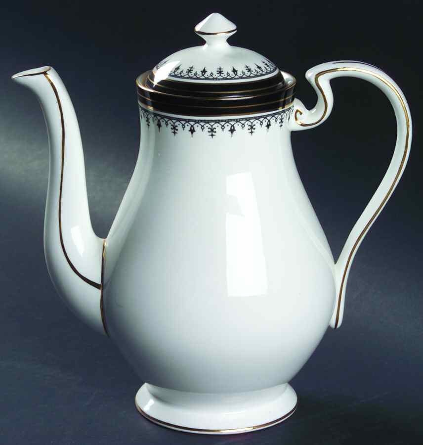 Midnight Coffee Pot & Lid by John  Aynsley & Sons-1