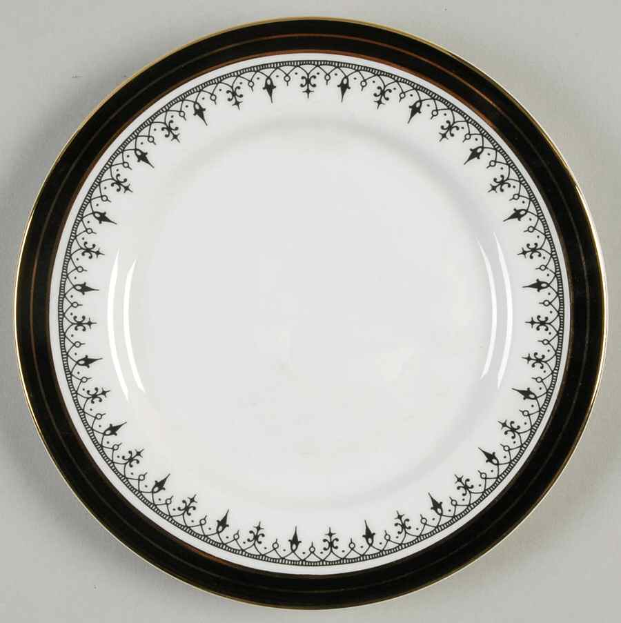 Midnight Bread & Butter Plate by John  Aynsley & Sons-1