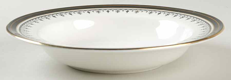 Midnight Rim Soup Bowl by John  Aynsley & Sons-1