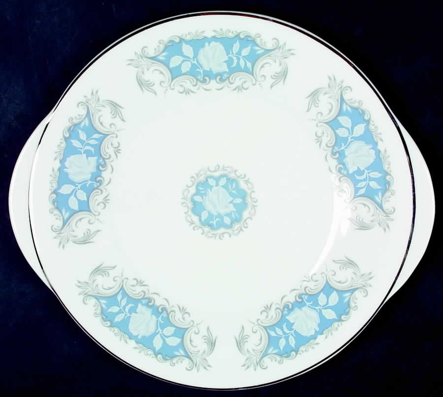 Moonlight Rose Cookie Plate by John  Aynsley & Sons-1