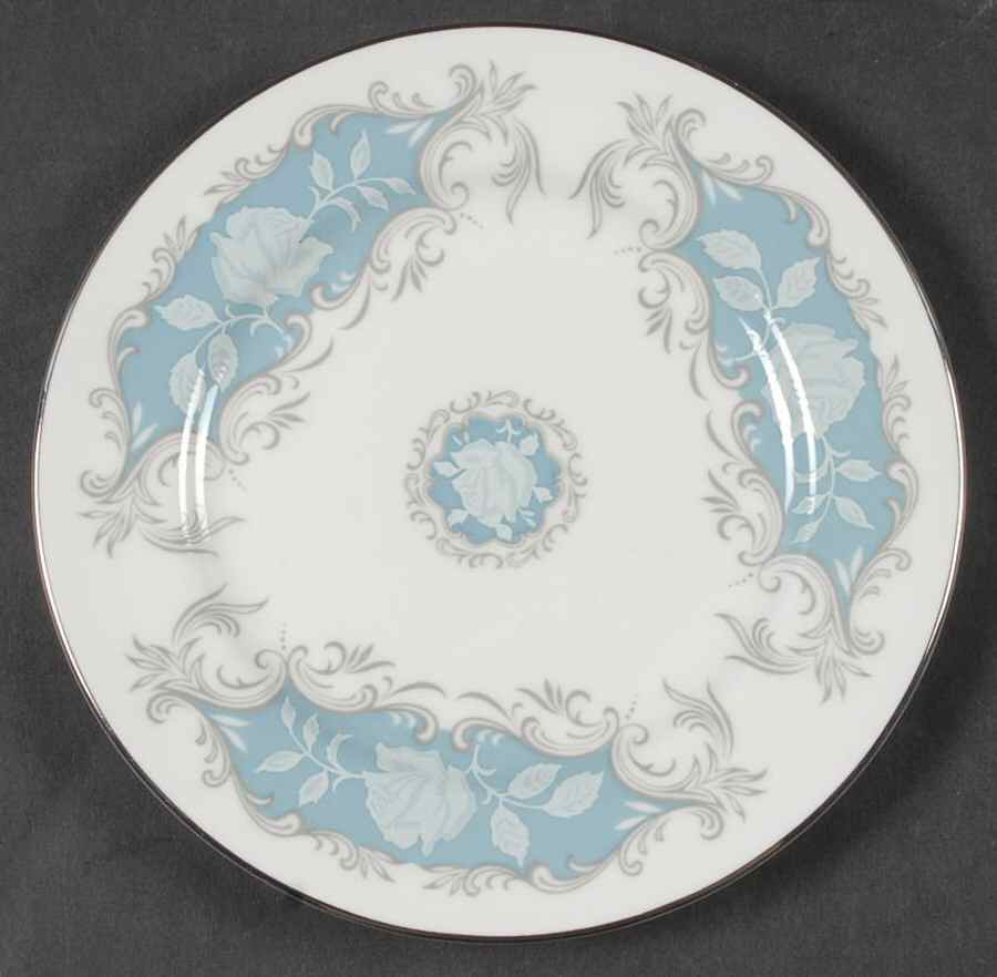 Moonlight Rose Bread & Butter Plate by John  Aynsley & Sons-1