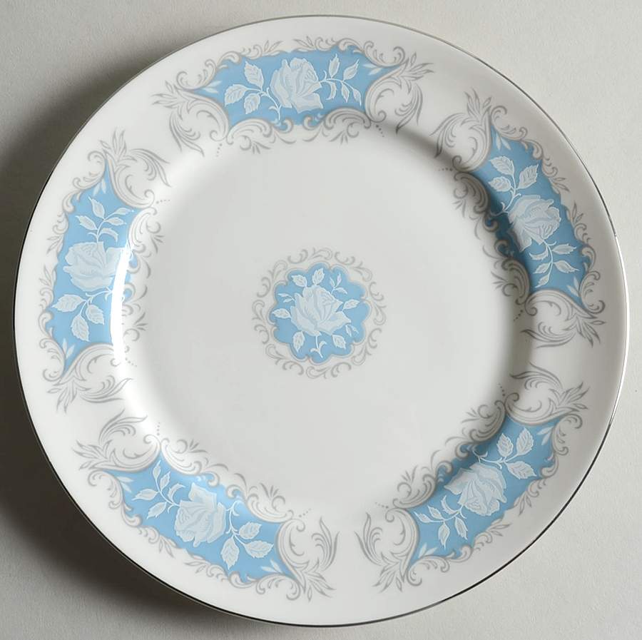 Moonlight Rose Salad Plate by John  Aynsley & Sons-1