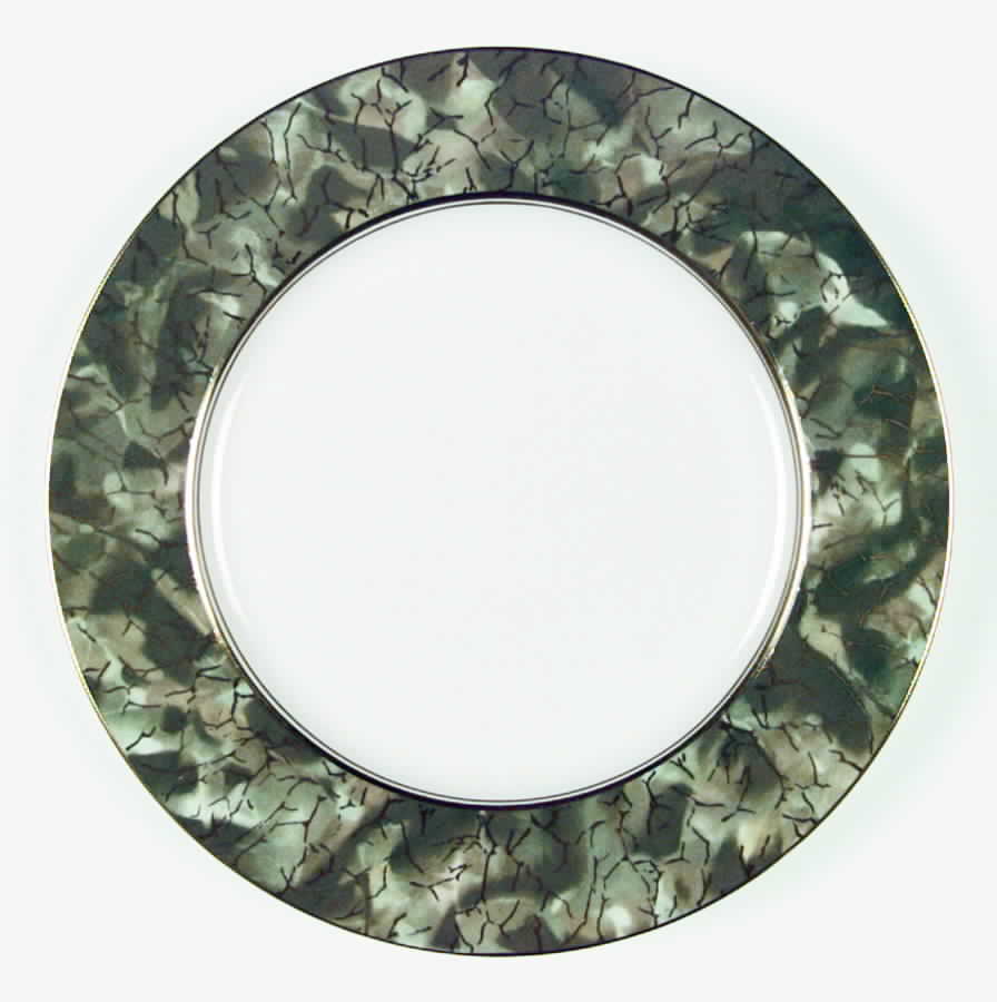 Onyx Green Dinner Plate by John  Aynsley & Sons-1