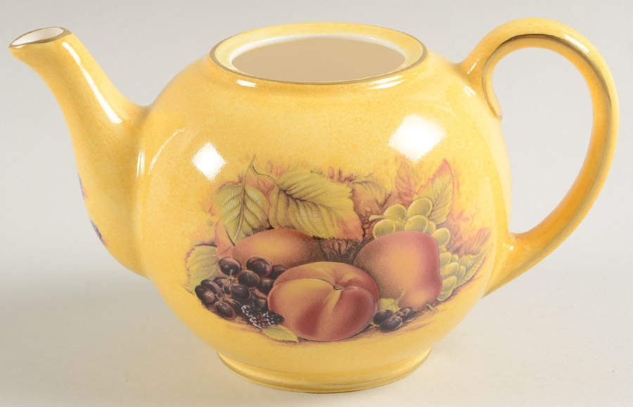 Orchard Gold Mini Teapot No Lid by John  Aynsley & Sons-1