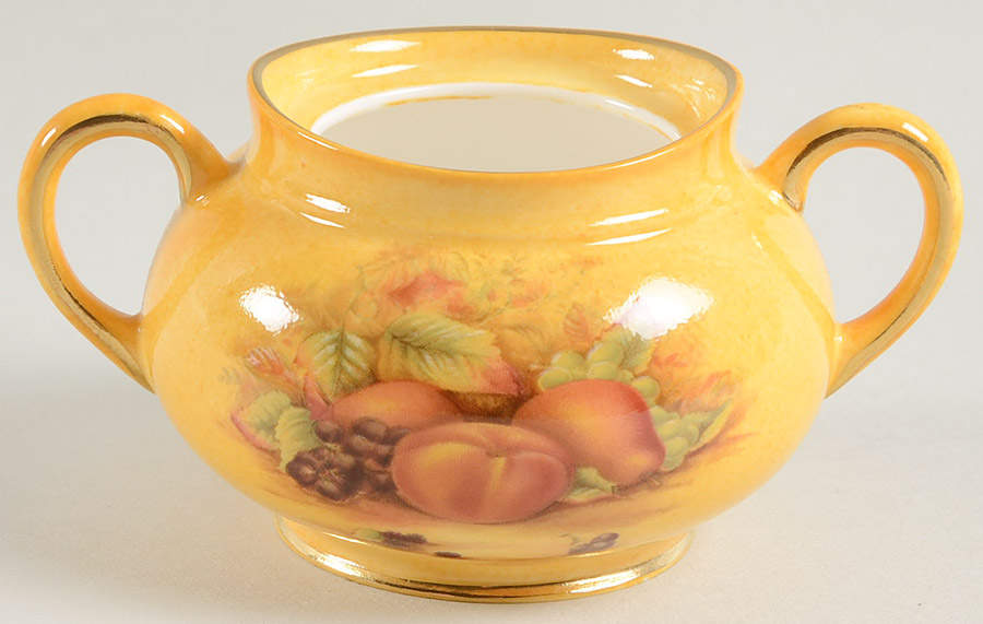 Orchard Gold Mini Sugar Bowl No Lid by John  Aynsley & Sons-1