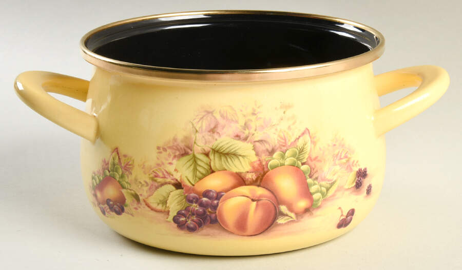 Orchard Gold 2.5 Qt Metal Casserole No Lid by John  Aynsley & Sons-1