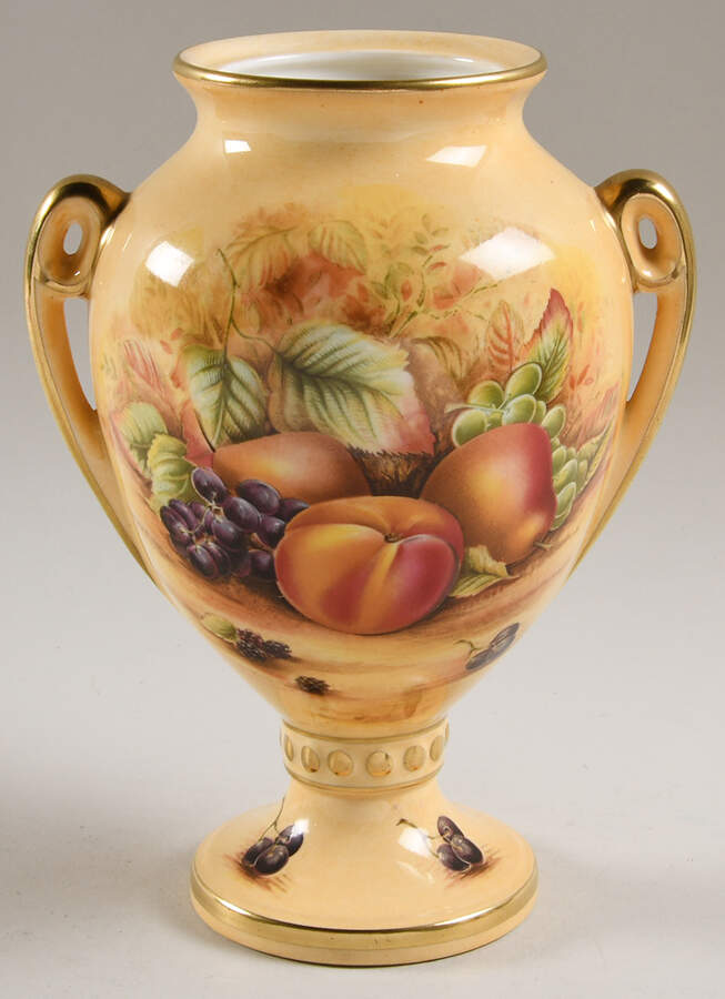 Orchard Gold 9" Footed Urn No Lid by John  Aynsley & Sons-1