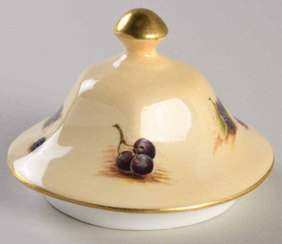 Orchard Gold Lid for Candy Jar by John  Aynsley & Sons-1