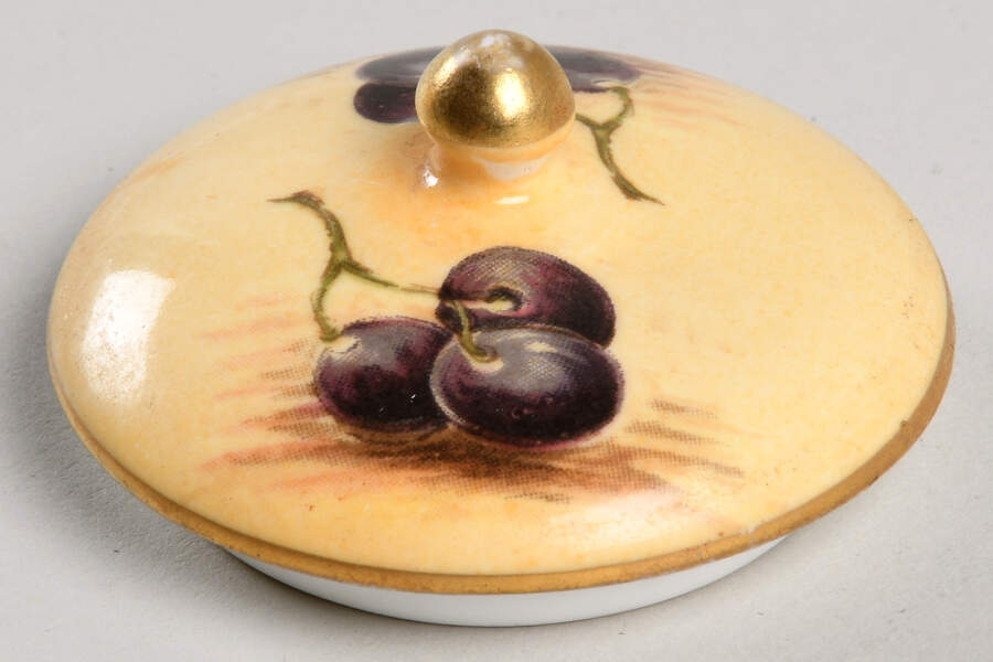 Orchard Gold Lid for Sugar Bowl by John  Aynsley & Sons-1