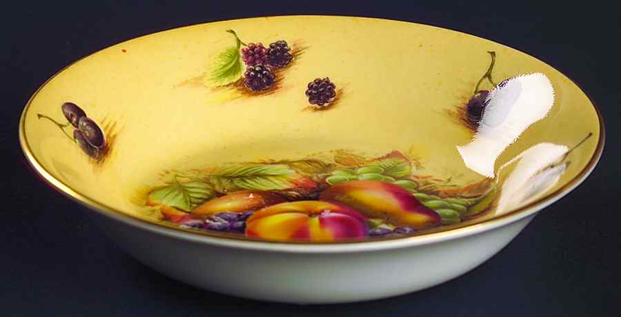 Orchard Gold Fruit/Dessert (Sauce) Bowl by John  Aynsley & Sons-1