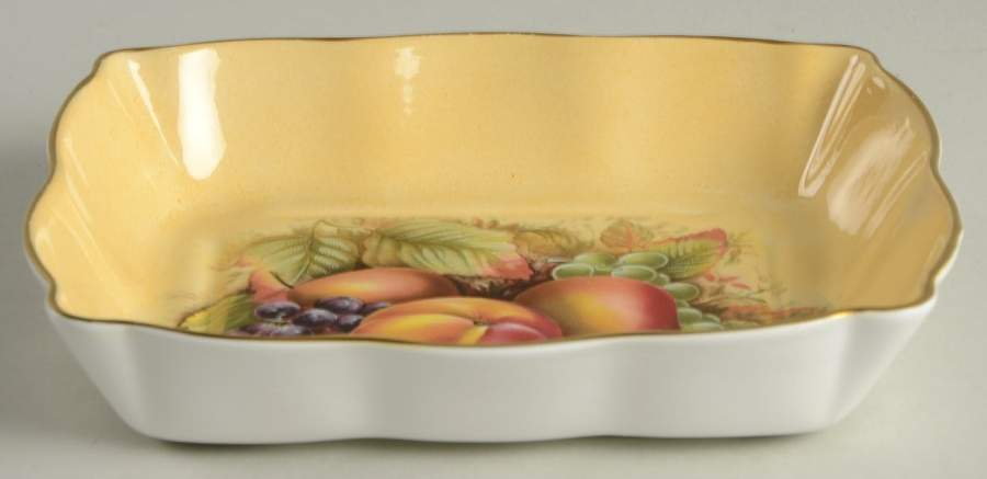 Orchard Gold 5" Sweet Meat Dish by John  Aynsley & Sons-1