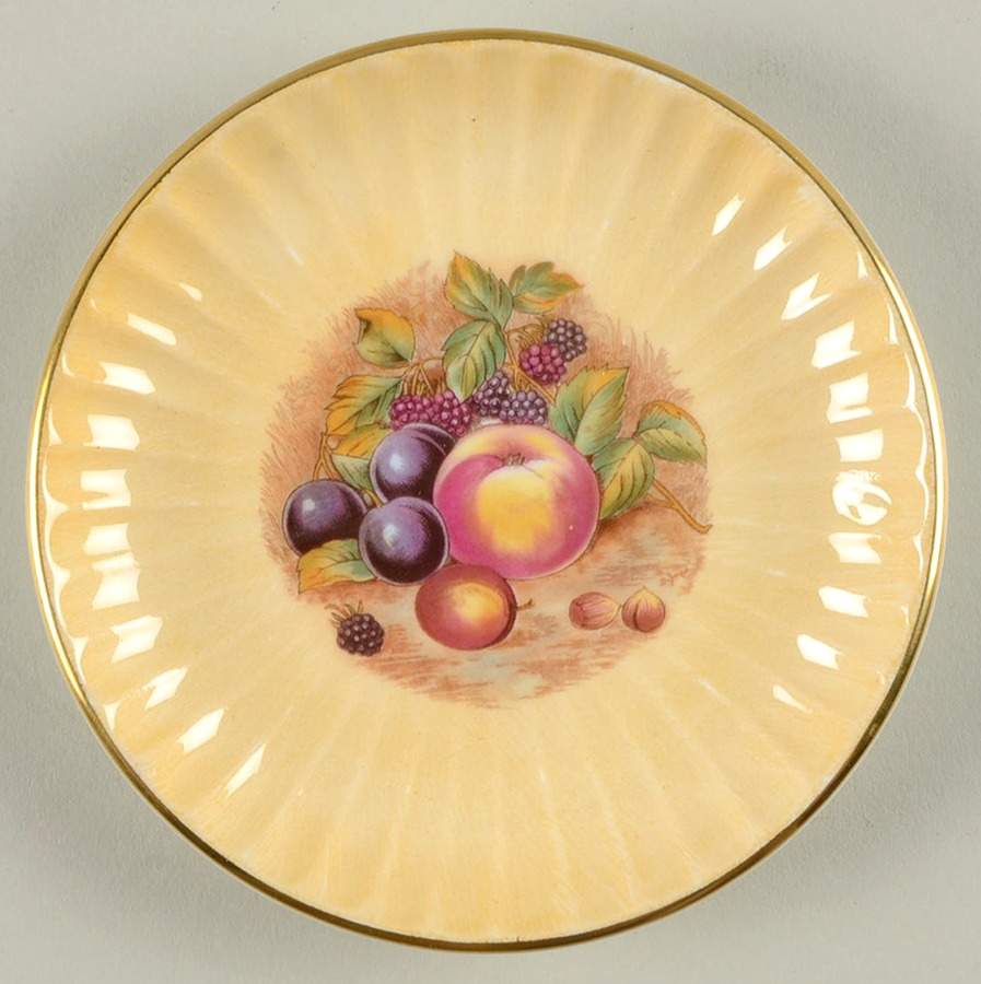 Orchard Gold Coaster by John  Aynsley & Sons-1
