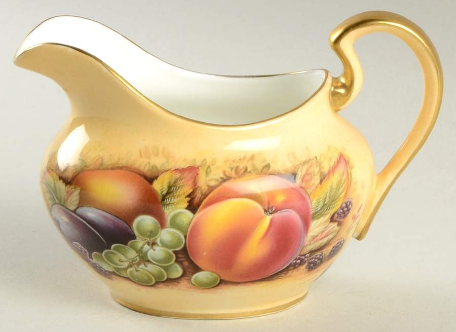 Orchard Gold Creamer by John  Aynsley & Sons-1