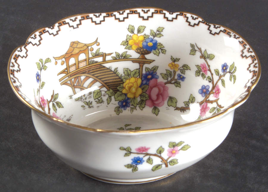 Pagoda Open Sugar Bowl by John  Aynsley & Sons-1