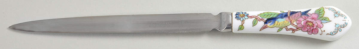 Pembroke (Gold Trim) Letter Opener by John  Aynsley & Sons-1