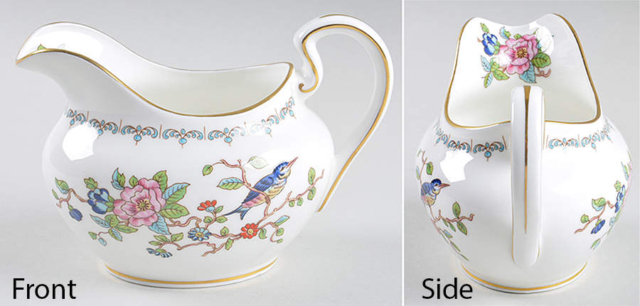 Pembroke (Gold Trim) Creamer by John  Aynsley & Sons-1