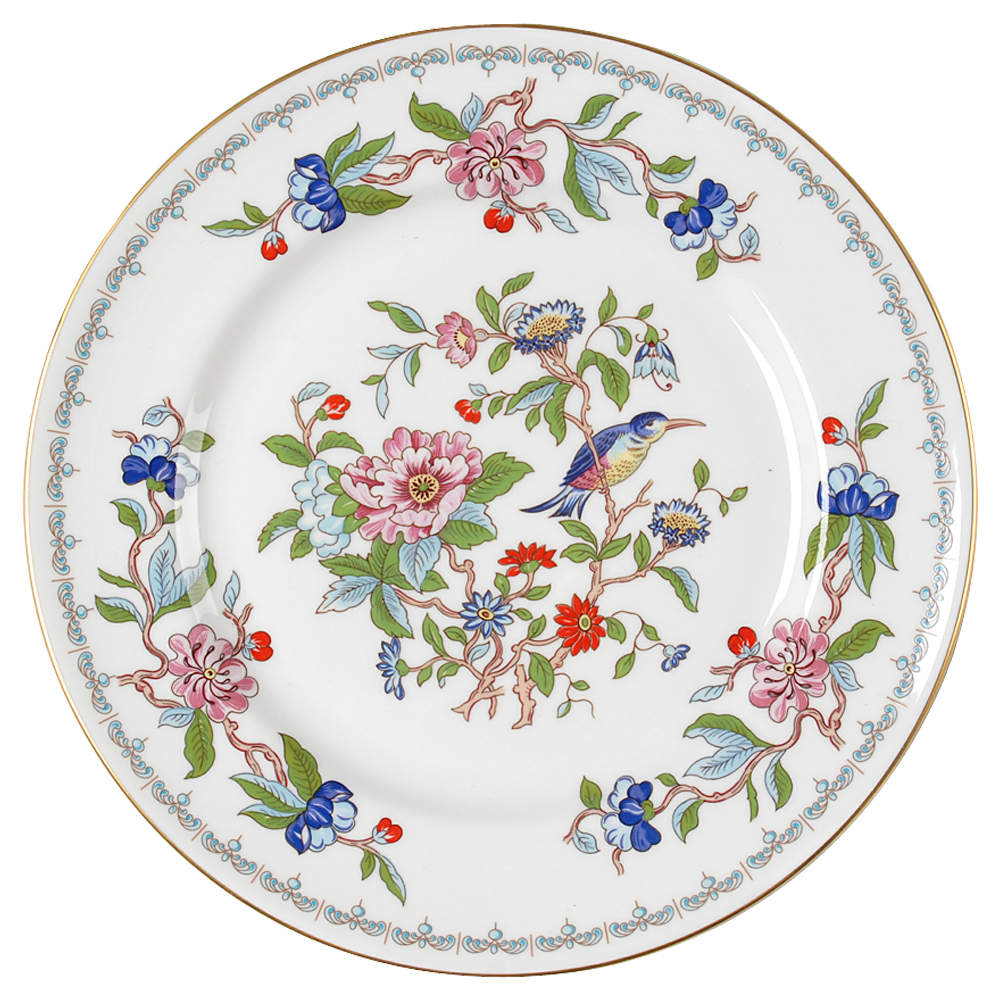 Pembroke (Gold Trim) Salad Plate by John  Aynsley & Sons-1