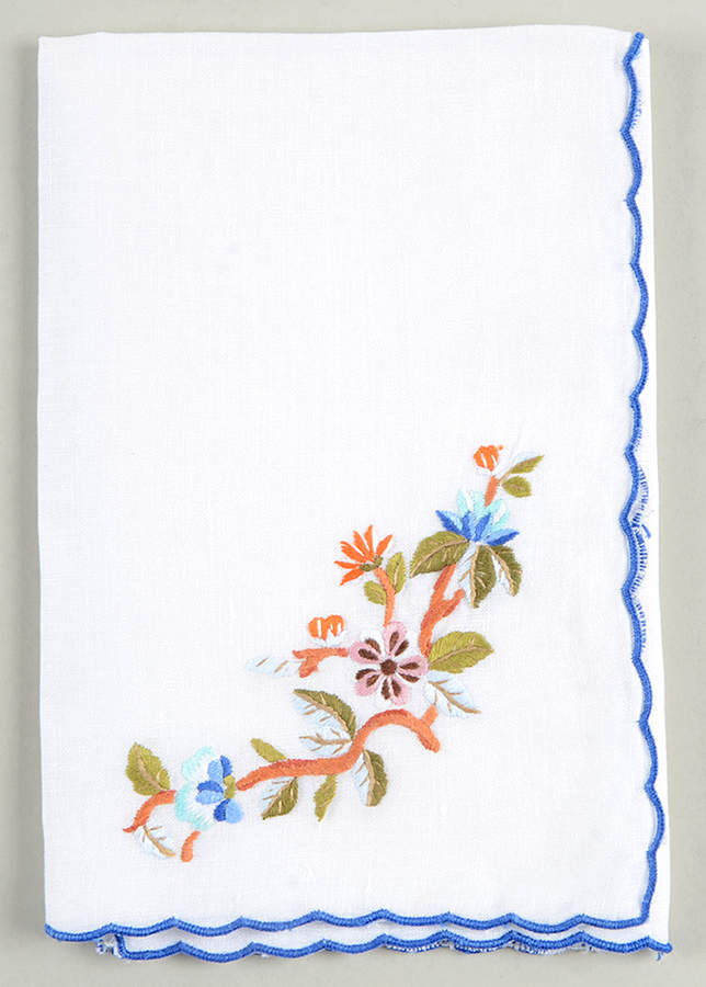 Pembroke (Gold Trim) Cloth Napkin by John  Aynsley & Sons-1
