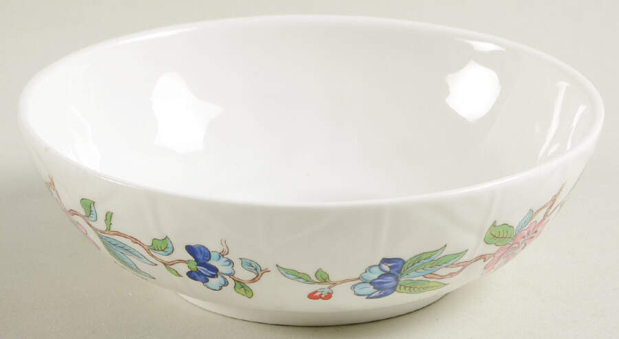 Pembroke (Gold Trim) 4" Round Box No Lid by John  Aynsley & Sons-1
